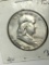 Franklin Silver Half 1953 A U Nice 90 % Silver Half Better Date