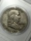 Franklin Silver Half 1960 In Hard Plastic Case