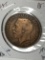 Great Britain 1918 Large Penny Great Condition Extra fine+