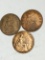 British Large Penny Lot Of 3 Nice Coins 1911 1936 1962
