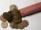 Wheat Cent Roll 50 Coins Unsearched Old Paper Wrapper