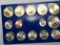 U S A Mint Set 2007 Big Set 14 Coins With 5 Gold Dollars And 5 Quarters