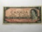 Bank Of Canada Antique 1954 2 Dollar Bill