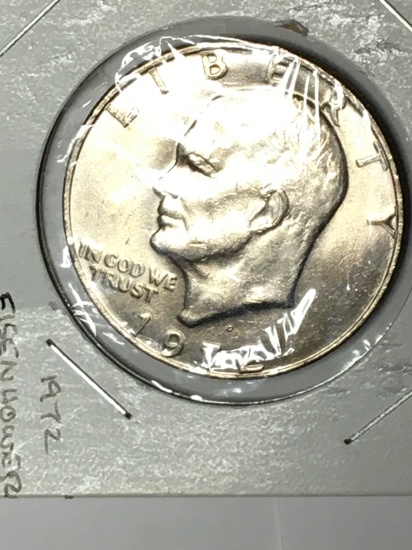 Eisenhower Dollar 1972 D  Uncirculated+