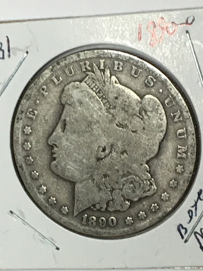 Morgan Silver Dollar 1890 O Better Date