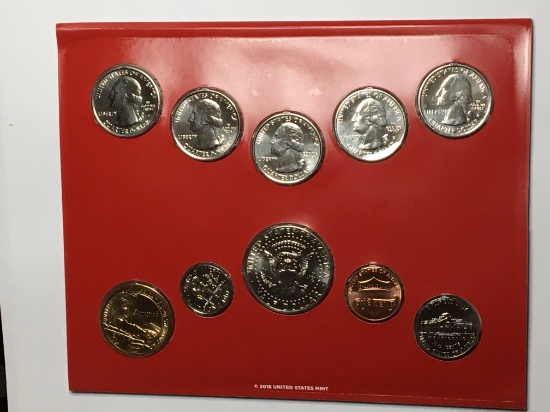 U S A Mint Set 2017 Denver Big Set 10 Coins With Quarters And Dollar