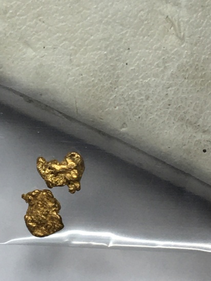 Gold Nuggets Alaskan 22kt .15 Grams Top End A A A Quality