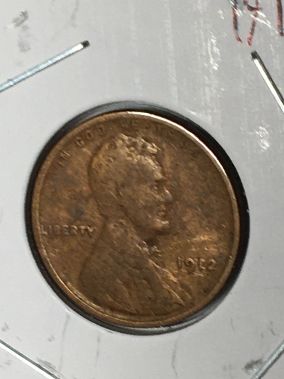 Lincoln Wheat Cent 1912 Very fine+