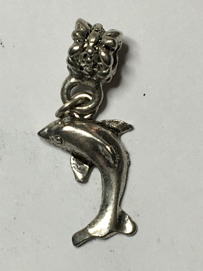 Sterling Silver Dolphin Pendant