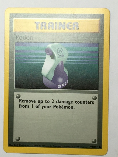 Pokemon Card First Edition Mint 10? Tranier 94/102