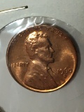 Lincoln Cent 1960 D D Double Die Error Gem B U