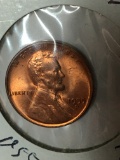 Lincoln Wheat Cent Gem B U Mega High Grade From Original Bank wrapped roll 1955 D