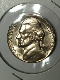 Jefferson Nickel 1954 Gem B U Full steps stunning Rare Nickel