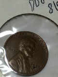 Lincoln Wheat Cent 1958 D8/9 D D O Double Die Error