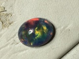 Opal Rainbow Natural Untreated Wello Top A A A Huge Cabochan Cut 2.71 C T $$$