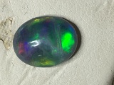 Opal Rainbow Natural Untreated Wello Top A A A Huge Cabochan Cut 2.24 C T $$$