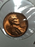 Wheat Cent 1958 D  M P D Closed D Error Gem B U High Grade Red
