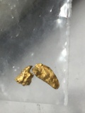 Gold Nuggets Alaskan 22k T+ Top End Yellow .153 Grams Chunky Nuggets