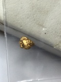 Gold Nugget Alaskan 22 K T Chunky Big One .111 Grams Top End Gold