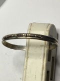 Sterling Silver Antique Bangel Bracelet 8+ Grams