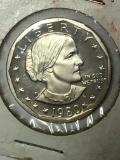 Susan B Anthony Proof 1980 S