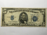 5 Dollar Bill 1934 D Blue Seal Great Condition