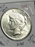 Peace Silver Dollar 1923 Blazing Gem B U Frm Original Roll