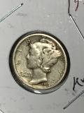 Mercury Silver Dime 1928 S Better Date A U