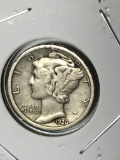 Mercury Silver Dime 1926 X Fine+