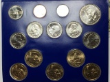 U S A Mint Set Big Set 14 Coins With 5 Dollars And 5 Quarter 2013