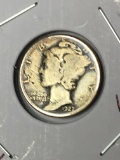 Mercury Silver Dime 1927 Better Grade Very fine+