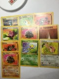 Pokemon Card Lot Basic And Stage 1 10 Cards  golem Dratini And More Nice Lot $$
