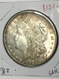 Morgan Silver Dollar 1921 Uncirculated Details Toned