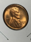 Lincoln Wheat Cent 1948 S Gem B U Red Beauty High Grade From Original bank wrapped roll