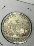 Silver One Florin 2 Shillings 1910 Better Grade Rare Coin $$ Great Britain