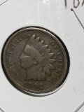 Indian Cent 1892 Very fine better Date