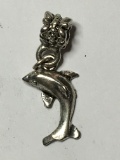 Sterling Silver Dolphin Pendant