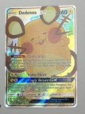 Pokemon Card Dedenne G X Rare Full Art Holo 195a/214 Mint Perfect Card 10?