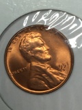 Lincoln Wheat Cent 1951 D Mega Gem B U  M S++++++ Red High Grade From Original bank wrapped roll