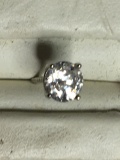 Sterling Silver .925 Synthetic Diamond Stud