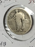 Standing Liberty Quarter Early Date No Date