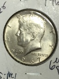 Kennedy Half Silver 1967 Gem B U Frosty