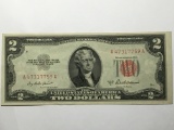 2 Dollar Bill 1953 High Grade Crsip Uncirculated with Rare Off Cut Error $$$