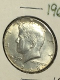 Kennedy Silver Half Dollar Uncirculated 1968