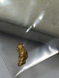 Gold Nugget Alaskan 22kt top End Yellow .118 Grams Chunky