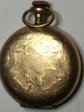 Antique Gold Pocket Watch Case 30+ Grams Very Old 1800s Railroad Style