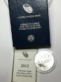 American Silver Eagle 2012 In Original Mint Box Perfect Gem Coin 70?