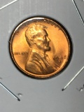 Lincoln Wheat Cent 1948 S  Gem B U Red High Grade From Original Bank wrapped roll