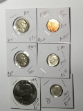 Collectors Coin Lot Silver ++ Gem Red Wheats Buffalos wow 2 Silver Dimes Eisenhower Uncirculated gem