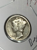 Mercury Silver Dime 1931 Better Date Extra fine+